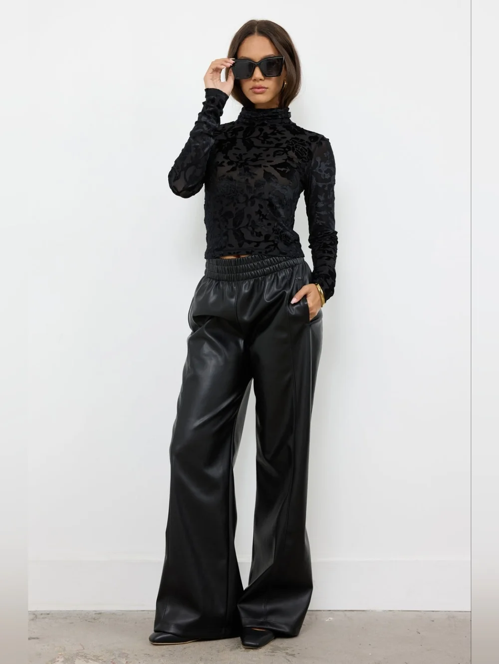 LA Made Vegan Leather Pants